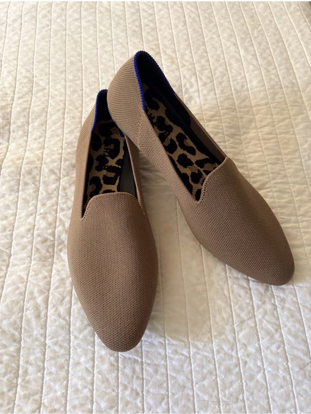 Rothy's The Loafer Women’s  Almond Toe Portobello Flats Shoes Size 10 NWOB